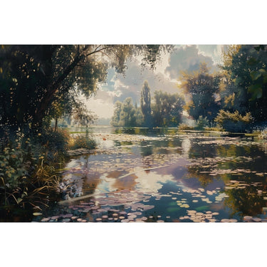 French Country Landscape Canvas